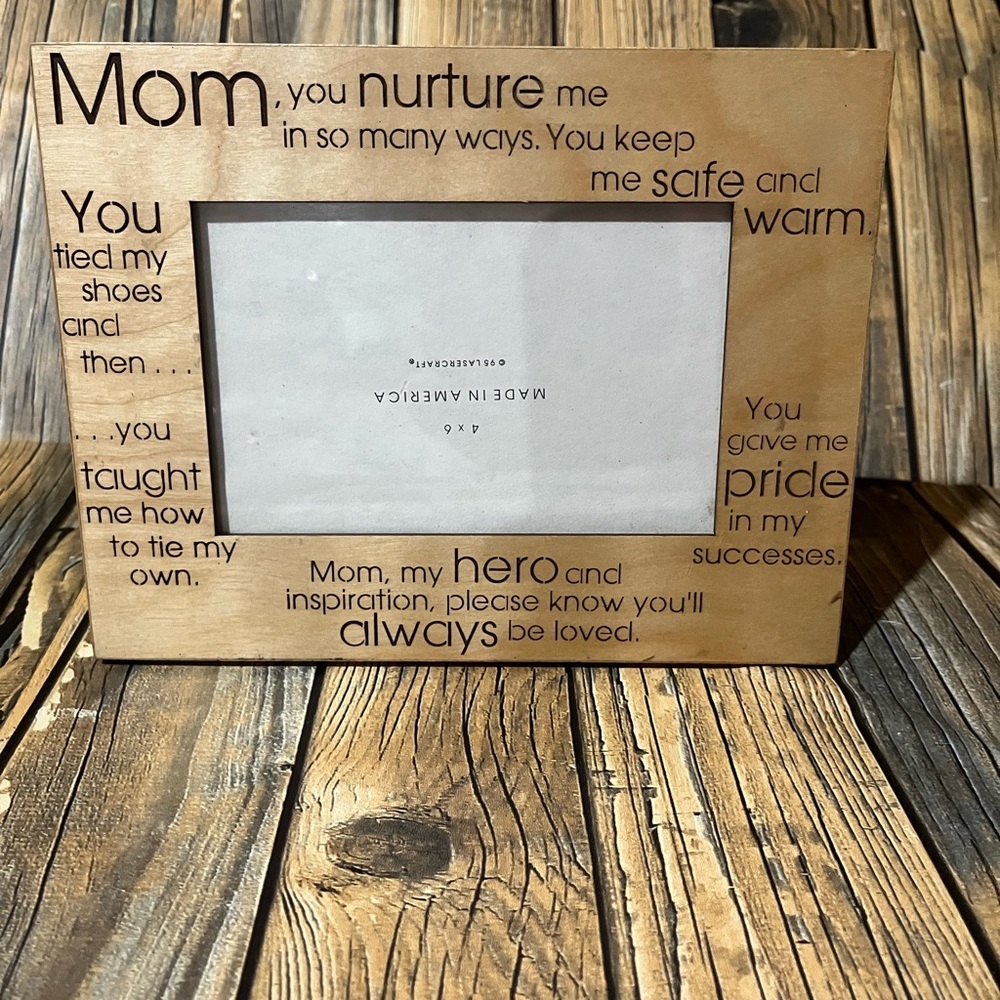 Brown Inspirational Picture Frame - Picture 2 of 4